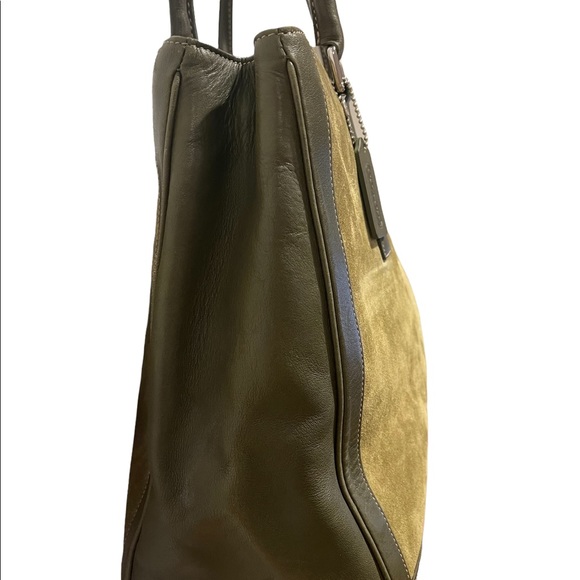COACH Bonnie Suede Tote - Picture 4 of 10